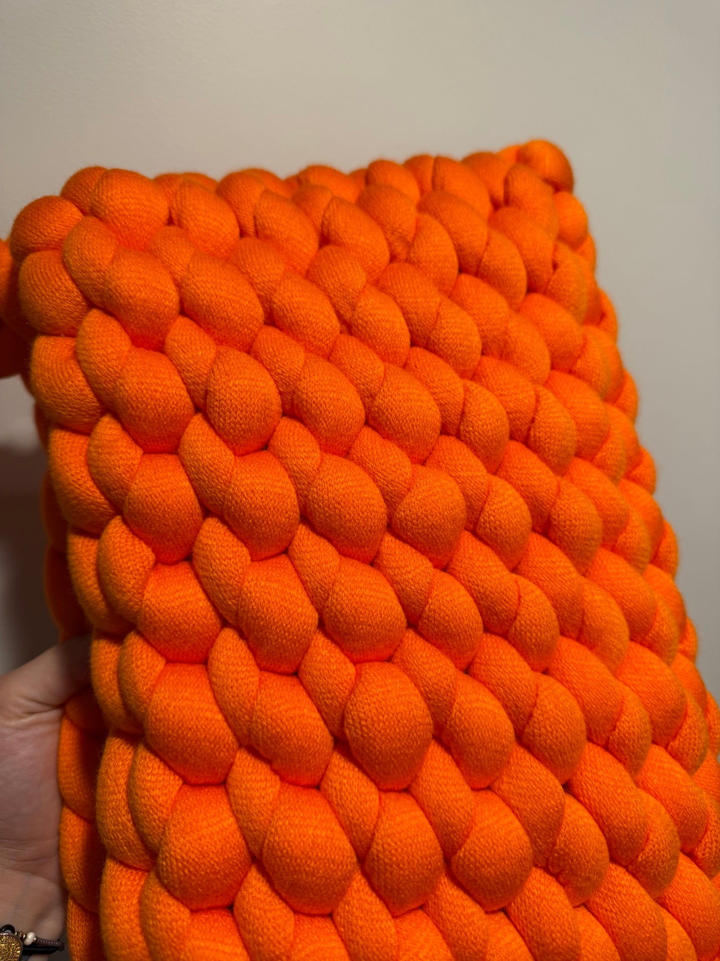 Chunky Orange Bag