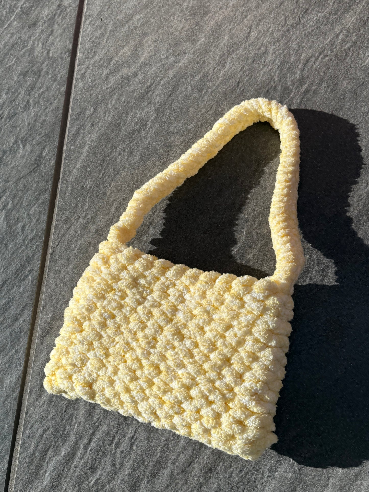Small Soft Green Speckle Shoulder Bag